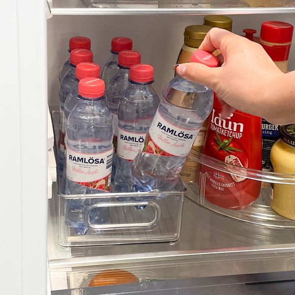 Hovedbilde Oppbevaringsboks transparent, medium
