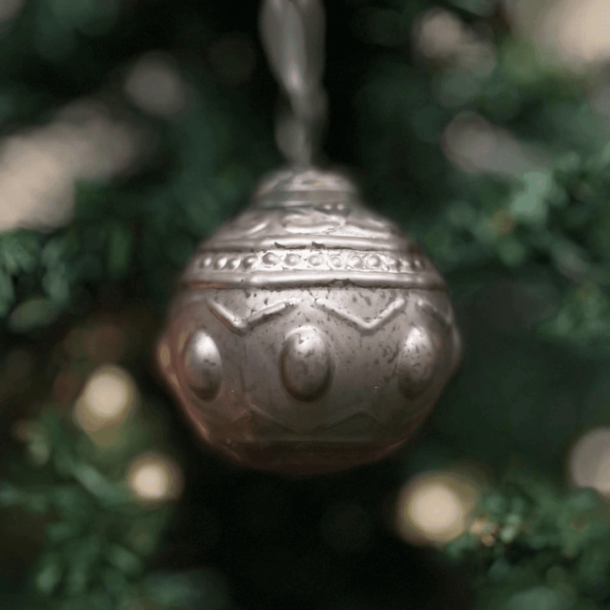 Rustikk, julekule 6